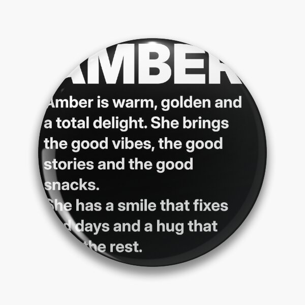Item preview, Amber Name Funny Personalized Gift for Her designed and sold by Mygoodees.