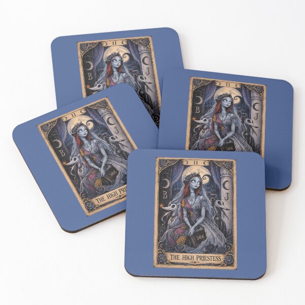 Item preview, Sally Corpse Bride Nightmare Before Christmas Inspired Design Halloween Spooky Tarot Card Witch designed and sold by Casey Spade Creations.