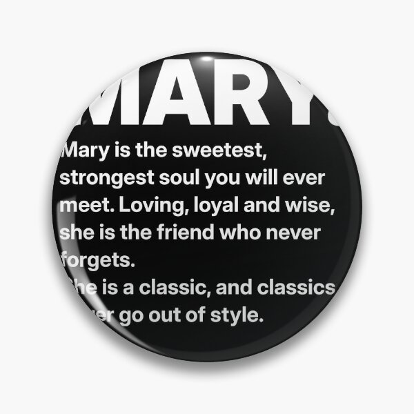 Item preview, Mary Name Funny Personalized Gift for Her designed and sold by Mygoodees.