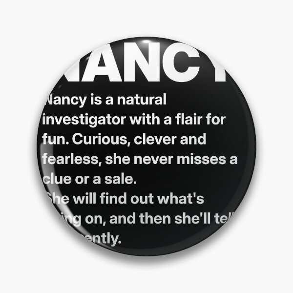 Item preview, Nancy Name Funny Personalized Gift for Her designed and sold by Mygoodees.