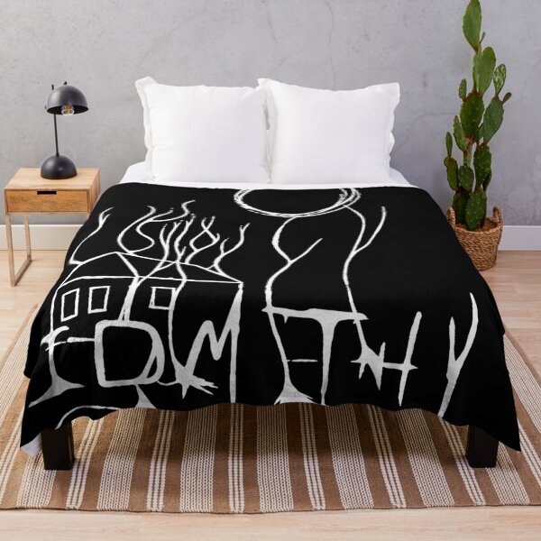 Item preview, Home Thy – Dark Forest Sketch Gothic House Minimalist designed and sold by Kangicel.