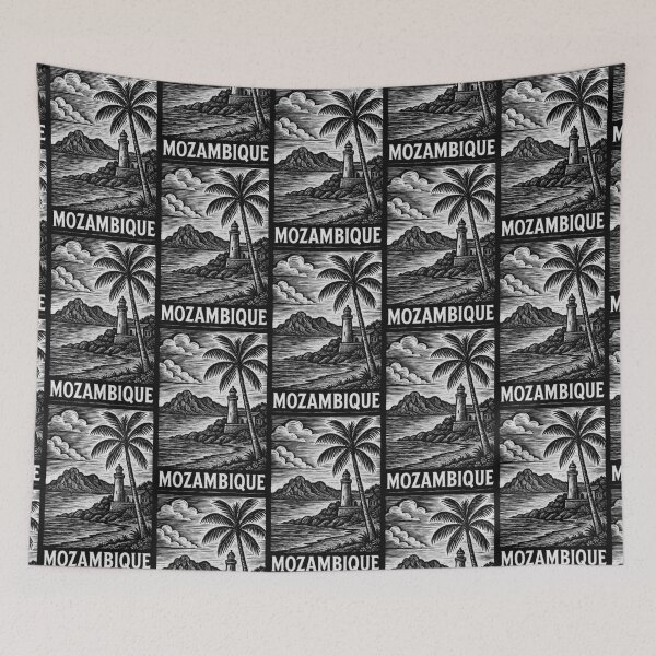 Item preview, Mozambique Linocut Style  designed and sold by Thistle-TShop.