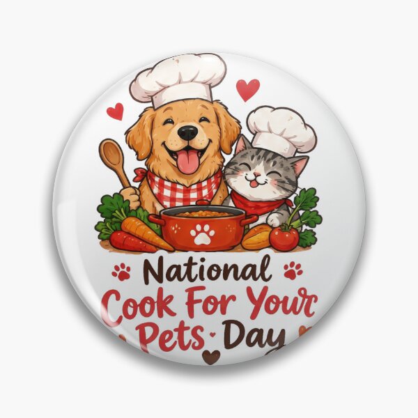 Item preview, National Cook For Your Pets Day designed and sold by vectcd.