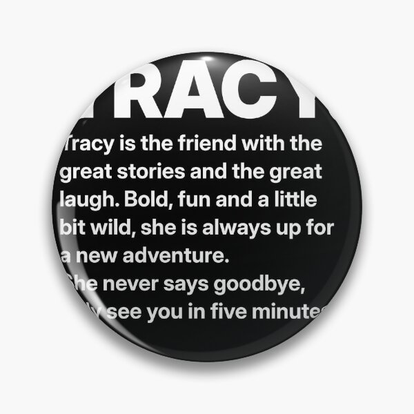 Item preview, Tracy Name Funny Personalized Gift for Her designed and sold by Mygoodees.