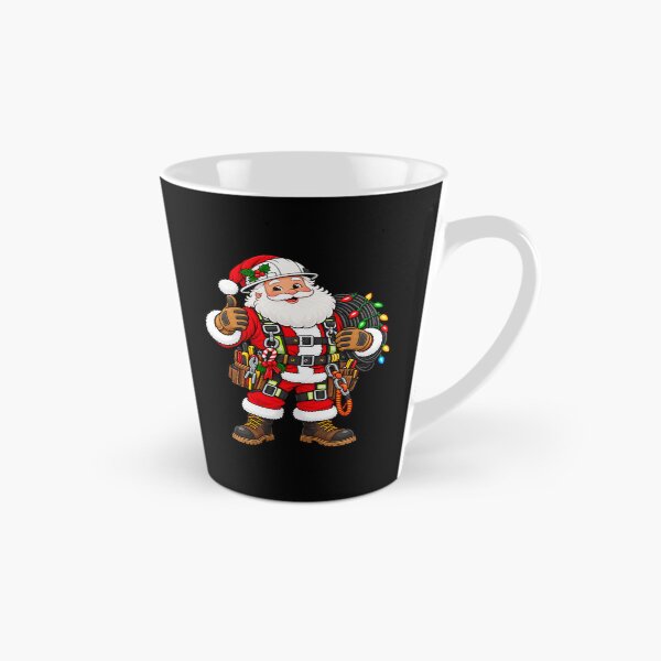 Item preview, Christmas Lineman Santa with Utility Tools and Lights designed and sold by vaylen-orbit.