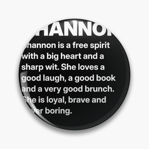 Item preview, Shannon Name Funny Personalized Gift for Her designed and sold by Mygoodees.