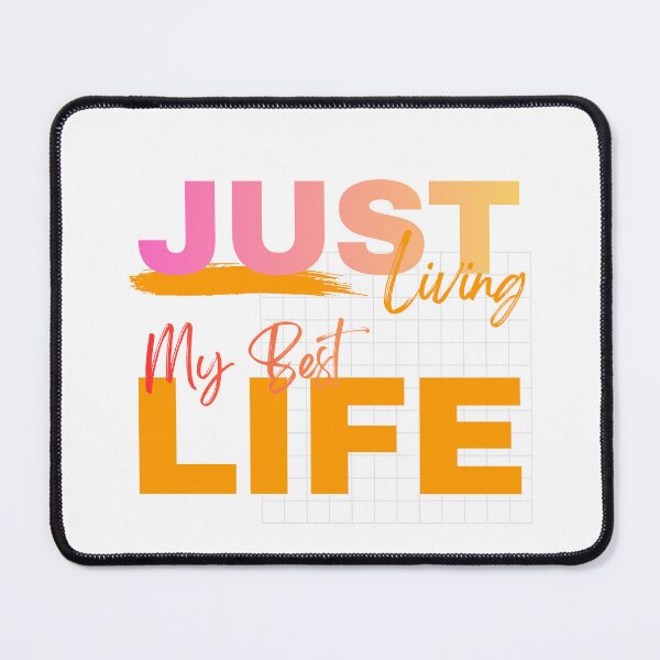 Item preview, Just Living My Best Life designed and sold by AllProCraft.