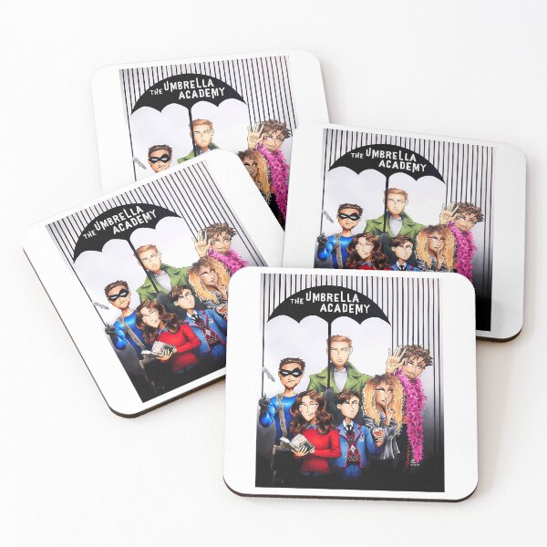 Item preview, Umbrella Academy (Sticker Version) designed and sold by locunhatuna.