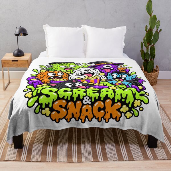 Item preview, Scream and Snack Halloween Monster Movie Night designed and sold by Thai Vibe Studio.