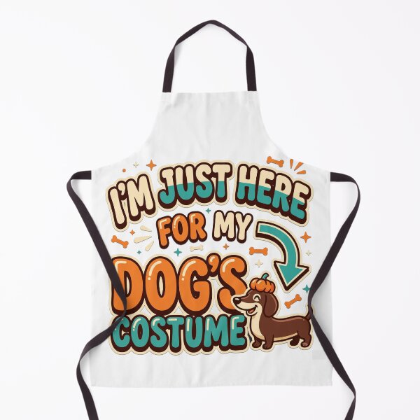 Item preview, Here For My Dog’s Costume Halloween Dog Mom designed and sold by tee.crush.