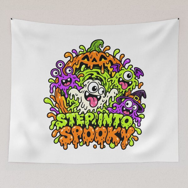 Item preview, Step Into Spooky Pumpkin Portal Halloween designed and sold by Thai Vibe Studio.