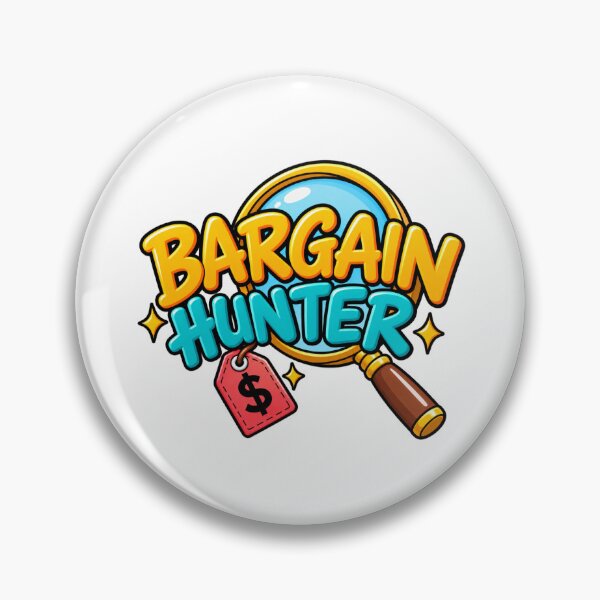 Item preview, Bargain Hunter - Shopping Magnifying Glass designed and sold by Myra365Art.
