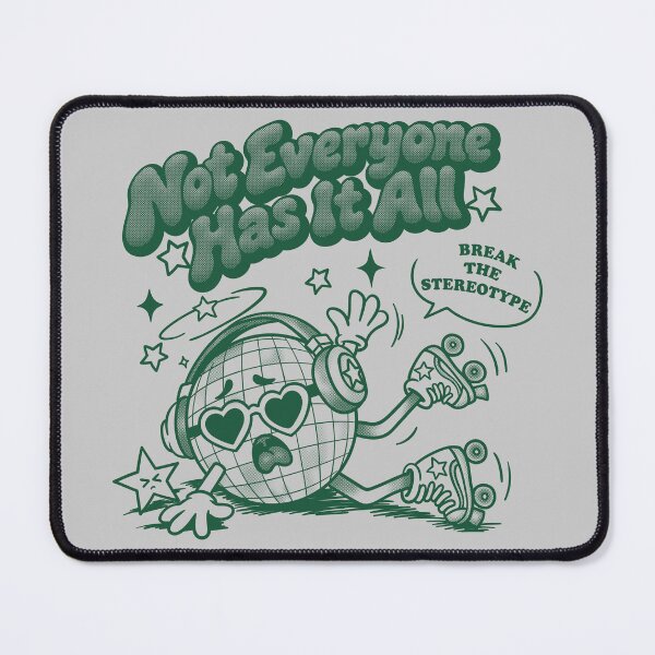 Item preview, Not Everyone Has It All Retro Disco Art designed and sold by Moody Critters.