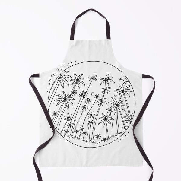 Item preview, Midnight Palm Forest – Minimalist Tropical Black on Black Art designed and sold by GeEeN.