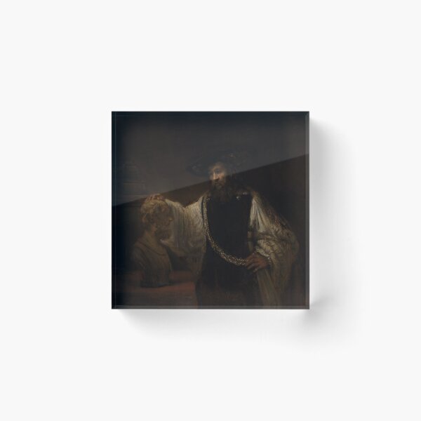 Item preview, Aristotle with a Bust of Homer by Rembrandt van Rijn designed and sold by avatar-atla-art.