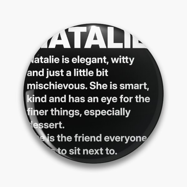 Item preview, Natalie Name Funny Personalized Gift for Her designed and sold by Mygoodees.