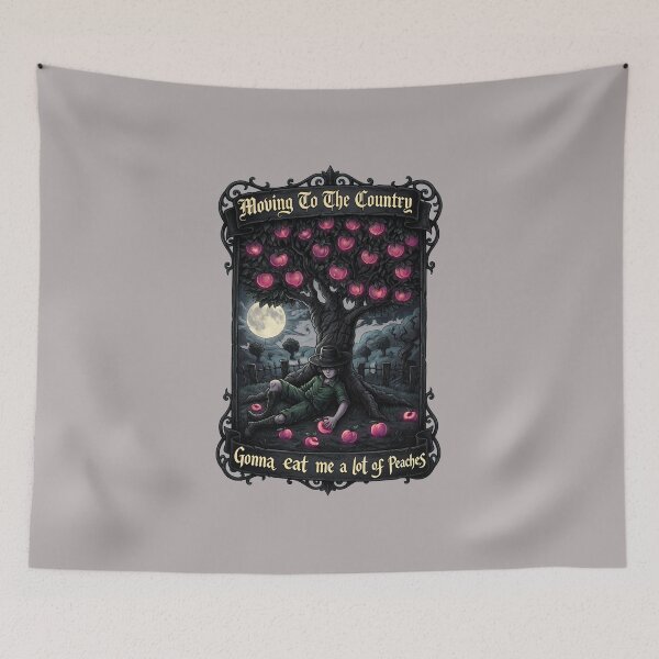 Item preview, Moving To The Country Eat Peaches Art-22 designed and sold by ArielleSpencer.