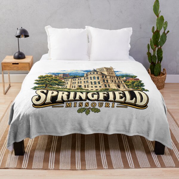 Item preview, Vintage Springfield Missouri Travel Souvenir Landmark Gift designed and sold by MichaeIRellov.