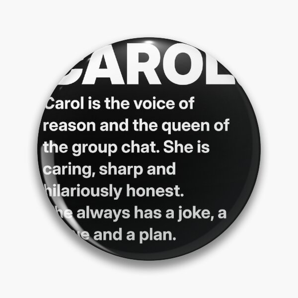 Item preview, Carol Name Funny Personalized Gift for Her designed and sold by Mygoodees.