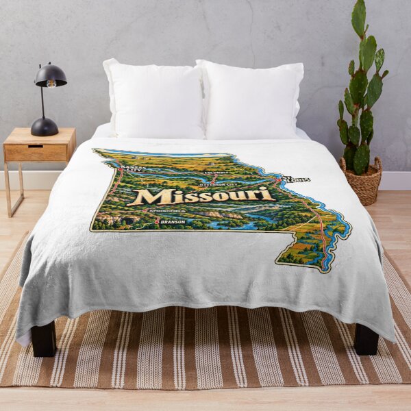 Item preview, Vintage Missouri Travel Souvenir Landmark Gift designed and sold by MichaeIRellov.