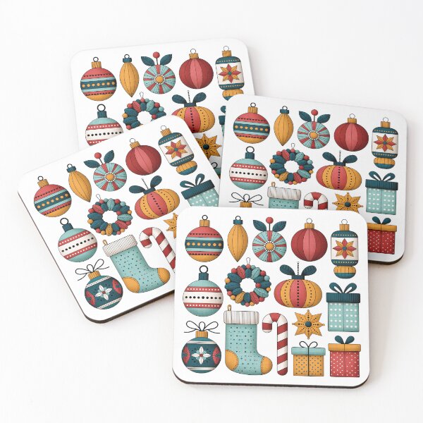 Item preview, Festive Christmas Ornaments and Gift Patterns designed and sold by colorful-white.