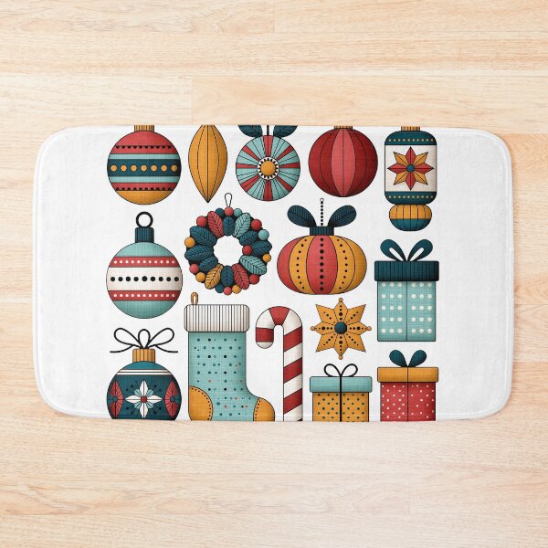 Item preview, Festive Christmas Ornaments and Gift Patterns designed and sold by colorful-white.
