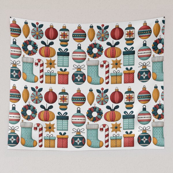 Item preview, Festive Christmas Ornaments and Gift Patterns designed and sold by colorful-white.