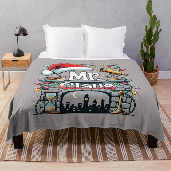 Item preview, Mr Claus Retro Christmas Santa Hat Lights-80 designed and sold by ArielleSpencer.