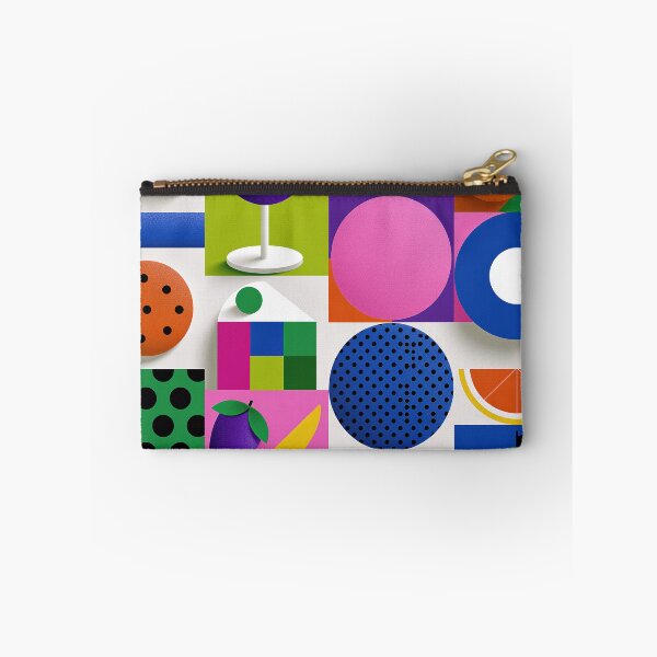 Item preview, Vibrant Geometric Food and Drink Pattern Art designed and sold by colorful-white.