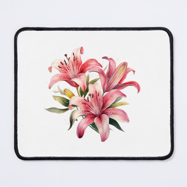 Item preview, Pink Lily | Elegant Floral Aesthetic Art designed and sold by Mandayartstudio.