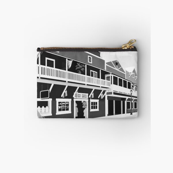 Item preview, Historic Lahaina Town – Black and White Maui Hawaii Street Art designed and sold by GeEeN.
