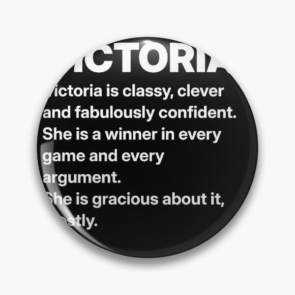 Item preview, Victoria Name Funny Personalized Gift for Her designed and sold by Mygoodees.