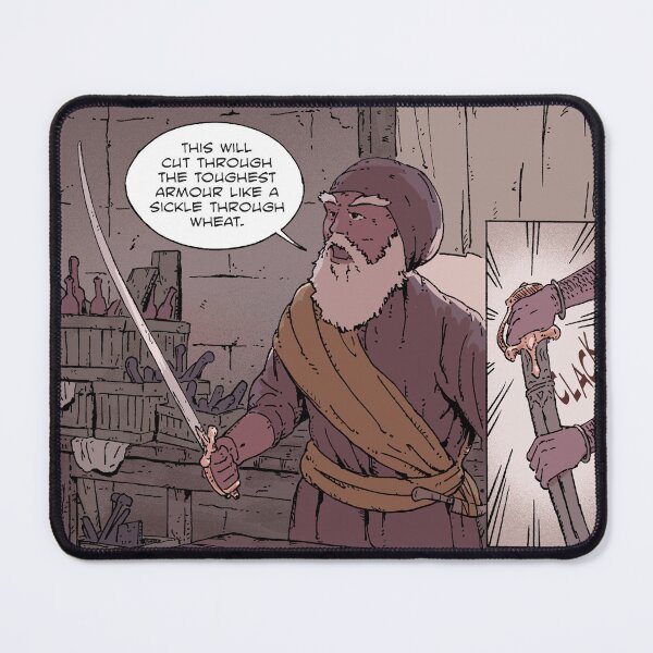 Item preview, Newly Forged Sword Bhujang Comic Panel designed and sold by Marts Manlutac.