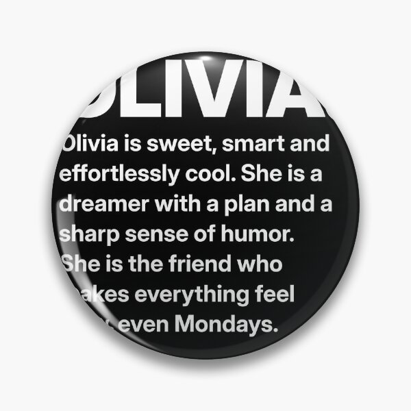 Item preview, Olivia Name Funny Personalized Gift for Her designed and sold by Mygoodees.