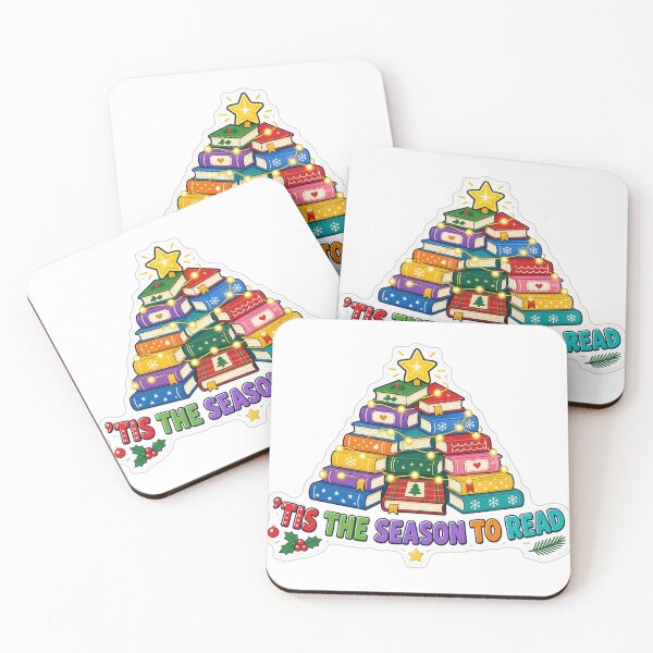Item preview, Tis the Season to Read Book Christmas Tree Sticker designed and sold by kilat42.