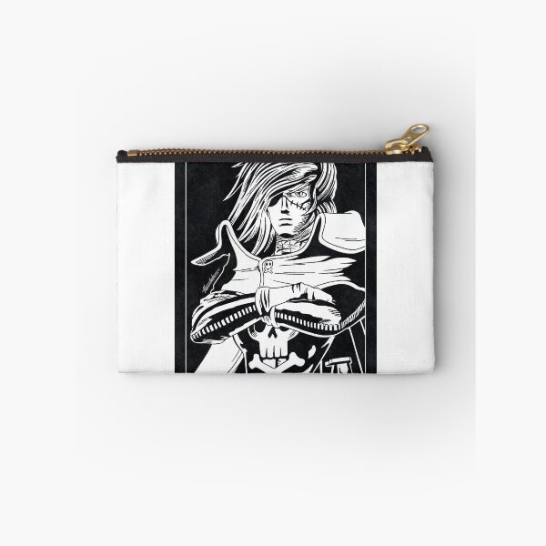 Item preview, CAPTAIN HARLOCK - Space Pirate Captain Harlock (Black and White) designed and sold by FamousWeirdosRB.