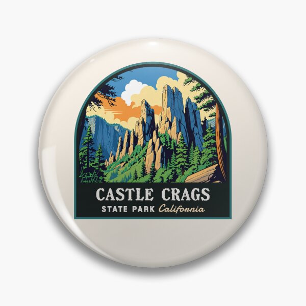 Item preview, Castle Crags State Park (California), USA designed and sold by PinkandP.