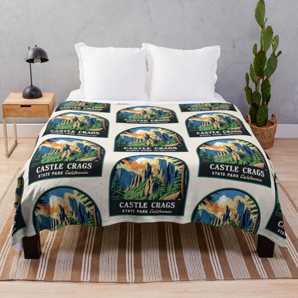 Item preview, Castle Crags State Park (California), USA designed and sold by PinkandP.