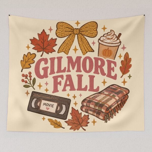 Item preview, Gilmore Fall Coquette Autumn Pumpkin Spice Movie designed and sold by Yellowriversss.