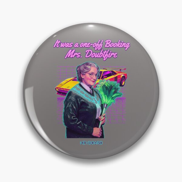 Item preview, Mrs Doubtfire Quote Robin Williams Duster-75 designed and sold by FainThromaerith.