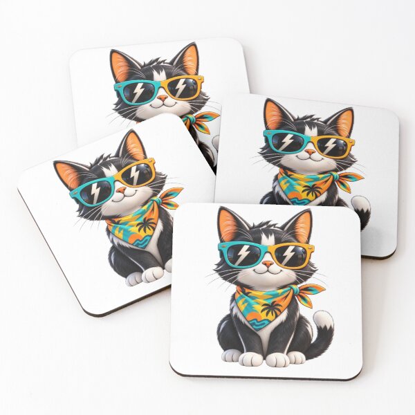 Item preview, Cool Tropical Cat designed and sold by TATOXIDE.