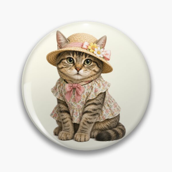 Item preview, Gatito de primavera designed and sold by Giddy Bear Gifts.