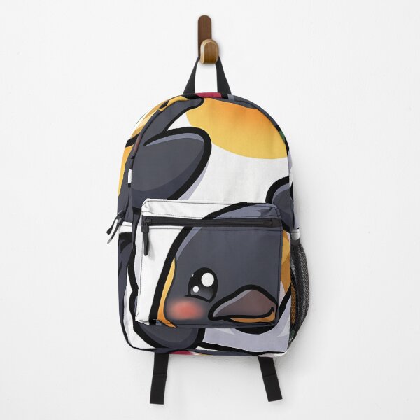 Item preview, Cute Christmas King Penguin Holding a Striped Candy Cane designed and sold by pumsquare.