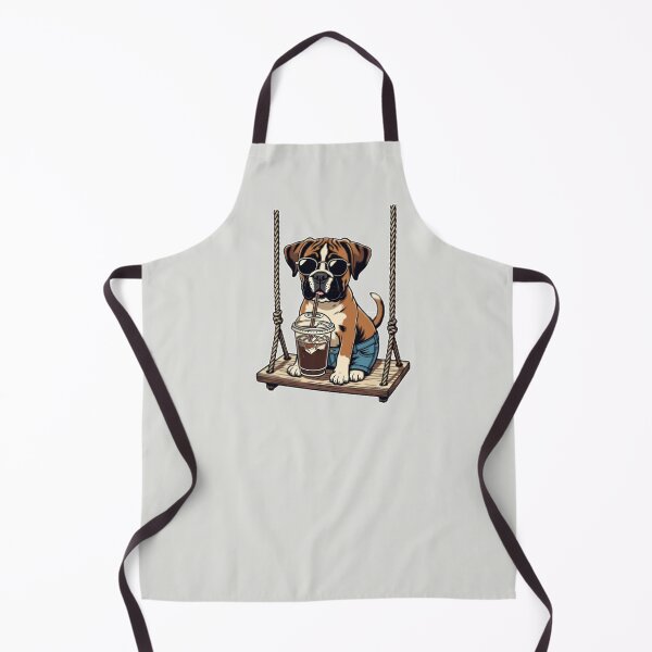 Item preview, Boxer dog Coffee Lover love to Swing designed and sold by DIGOR shop.