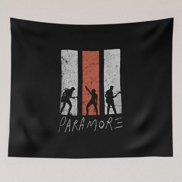 Item preview, Paramore Band Silhouette Rock Portrait designed and sold by CorwinHadley56.