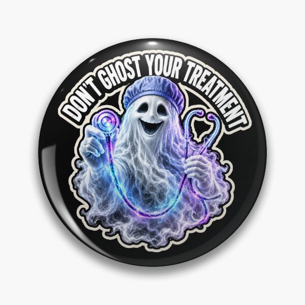 Item preview, Dont Ghost Your Treatment Funny Medical Nurse Halloween designed and sold by BeardWave.