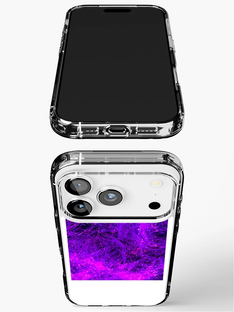 Thumbnail 3 of 5, iPhone Case, Violet Light Threads designed and sold by RamyElanwar.