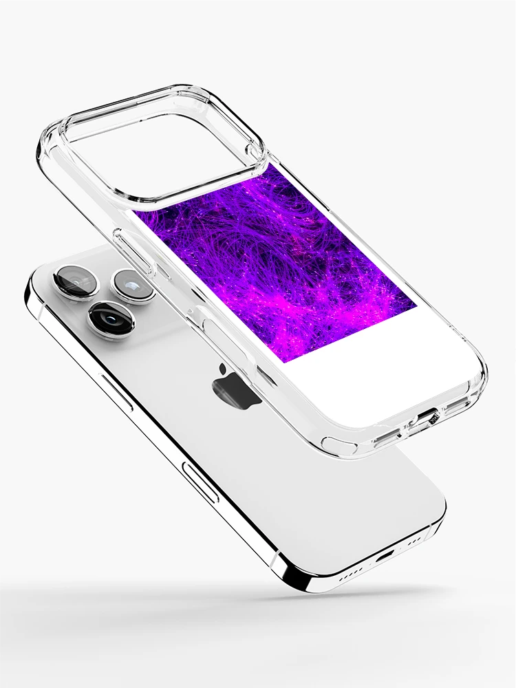 Thumbnail 2 of 5, iPhone Case, Violet Light Threads designed and sold by RamyElanwar.