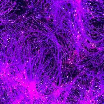 Artwork thumbnail, Violet Light Threads by RamyElanwar