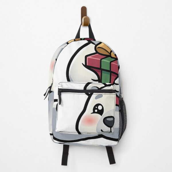Item preview, Cute Christmas Polar Bear Holding a Gift Box designed and sold by pumsquare.